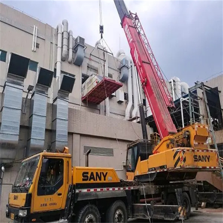 松柏镇租赁大型汽车吊，助力工程项目高效进行