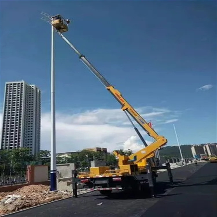 松柏镇维修路灯的曲臂升降车出租